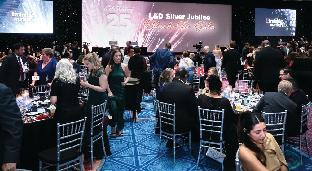 Room with a view…of training awards winners. PHOTOGRAPHY BY HUGHES FIORETTI PHOTOGRAPHY