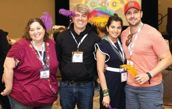 Newfound feathered friends at GamiCon NOLA. PHOTOGRAPHY BY @NOLAEVENTPHOTOGRAPHY
